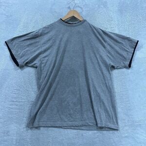Vintage Dream USA T Shirt Mens Large Heather Gray Cotton Crew‎ Neck Short Sleeve